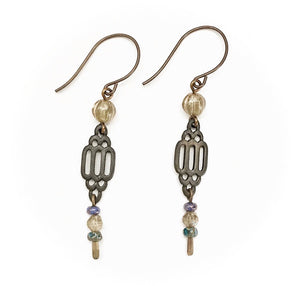 Deco Dangle Earrings