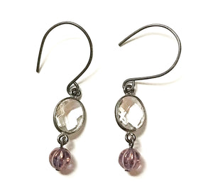 Quartz Links Earrings