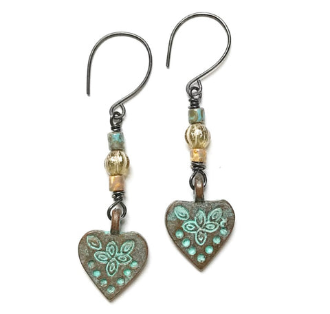 I Carry Your Heart Earrings